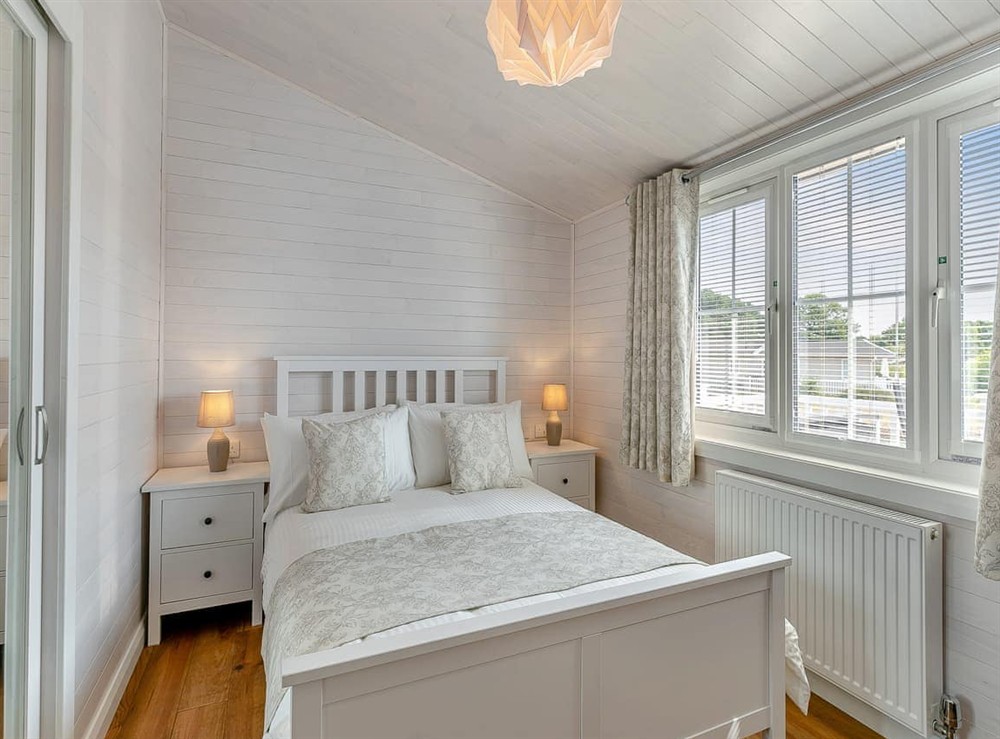 Double bedroom at Fuchsia Lodge in Willington, near Derby, Derbyshire