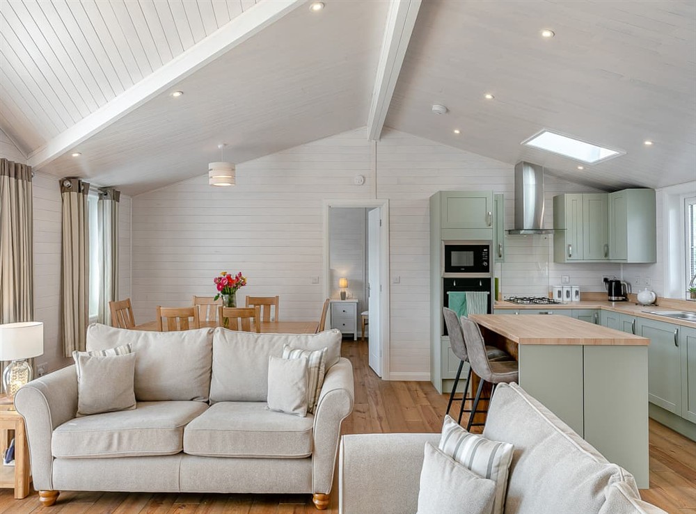Open plan living space (photo 3) at Fuchsia Lodge in Willington, near Derby, Derbyshire