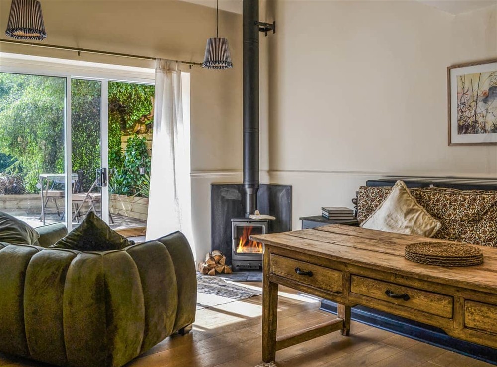 Living area at Fuchsia in Ruswarp, near Whitby, North Yorkshire