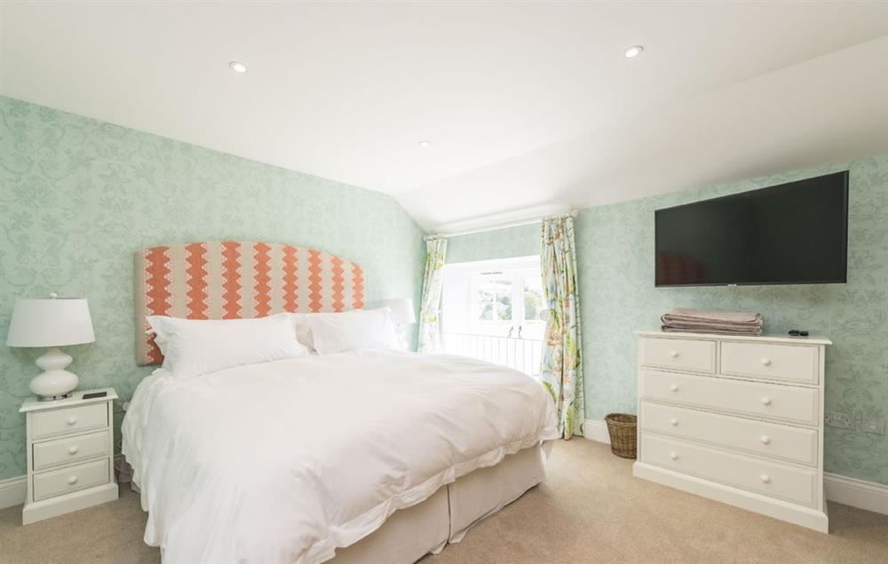 Bedroom four with super-king bed at Furlongs, Abbotsbury