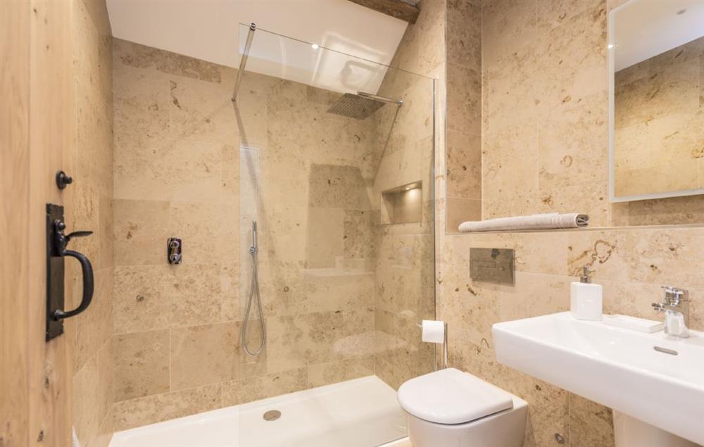 En-suite shower room at Furlongs, Abbotsbury