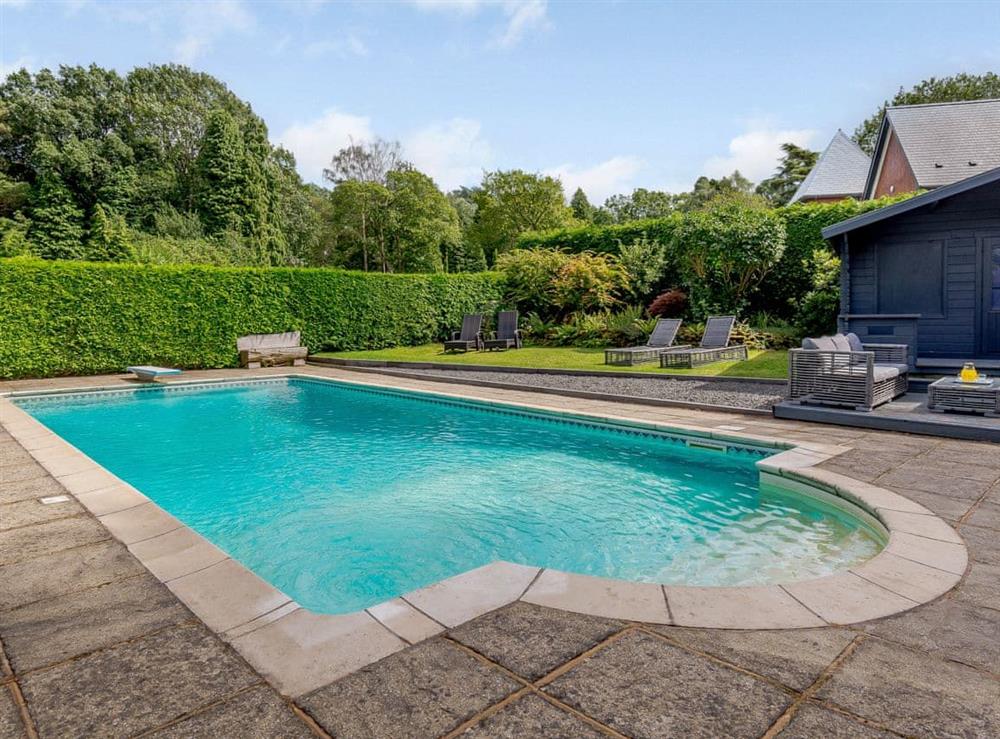 Swimming pool at Furnace House in Felbridge, West Sussex