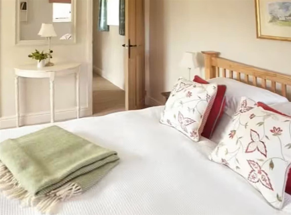 Double bedroom at Fursdon Cottage in Cadbury, Devon