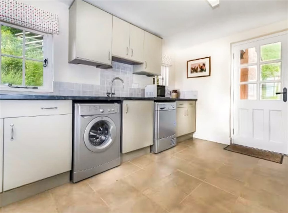 Kitchen at Fursdon Cottage in Cadbury, Devon