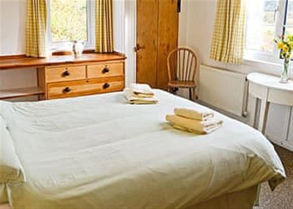 Double bedroom at Furzeburrow  in St Just, near Penzance, Cornwall