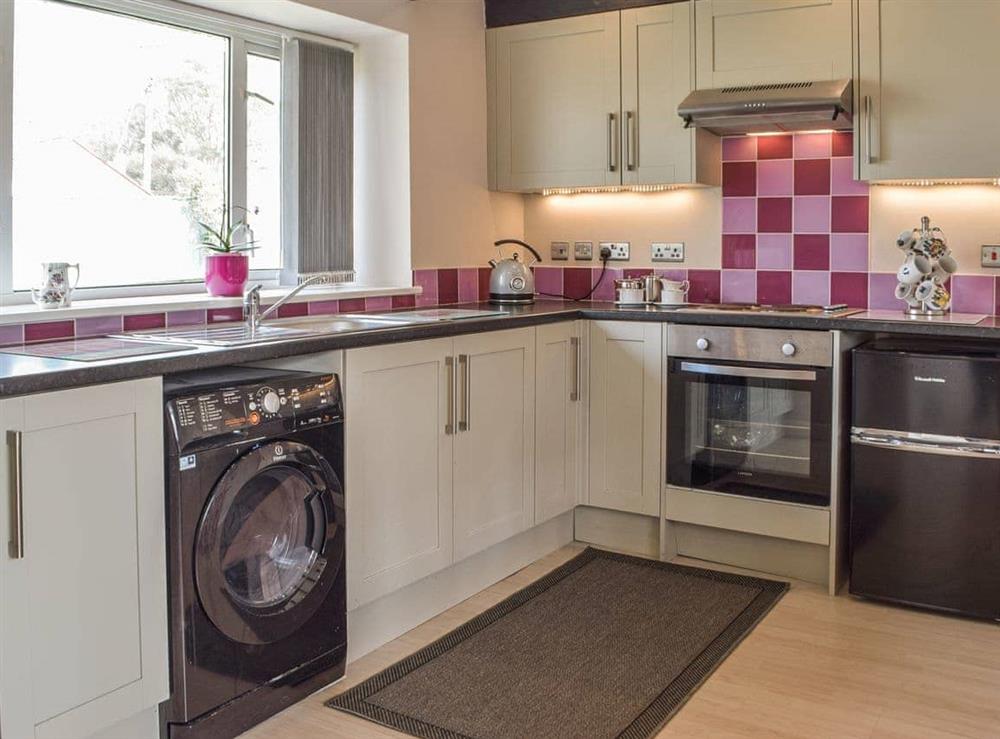 Kitchen area at Furzy Park in Haverfordwest, Pembrokeshire, Dyfed