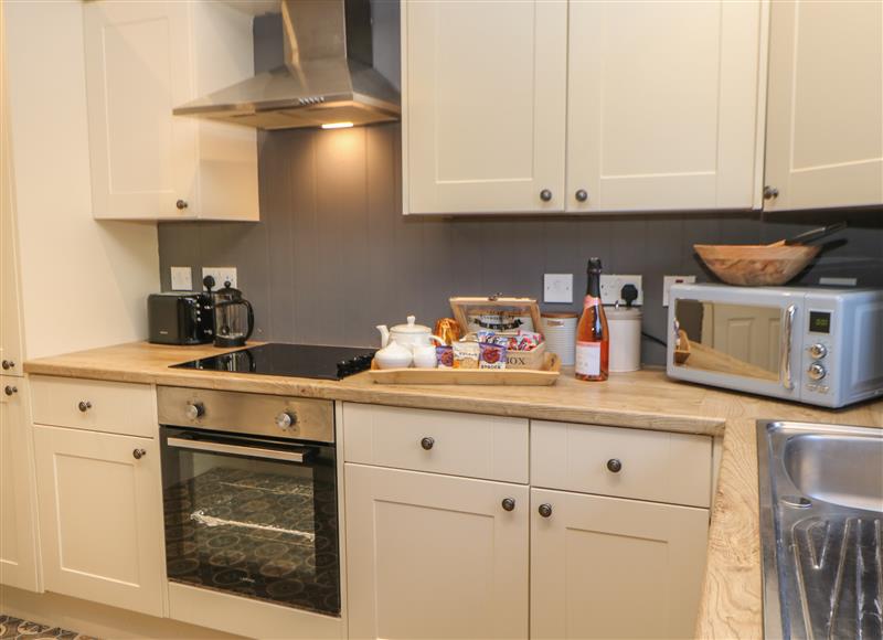 This is the kitchen at Fuschia Cottage, Easby near Richmond
