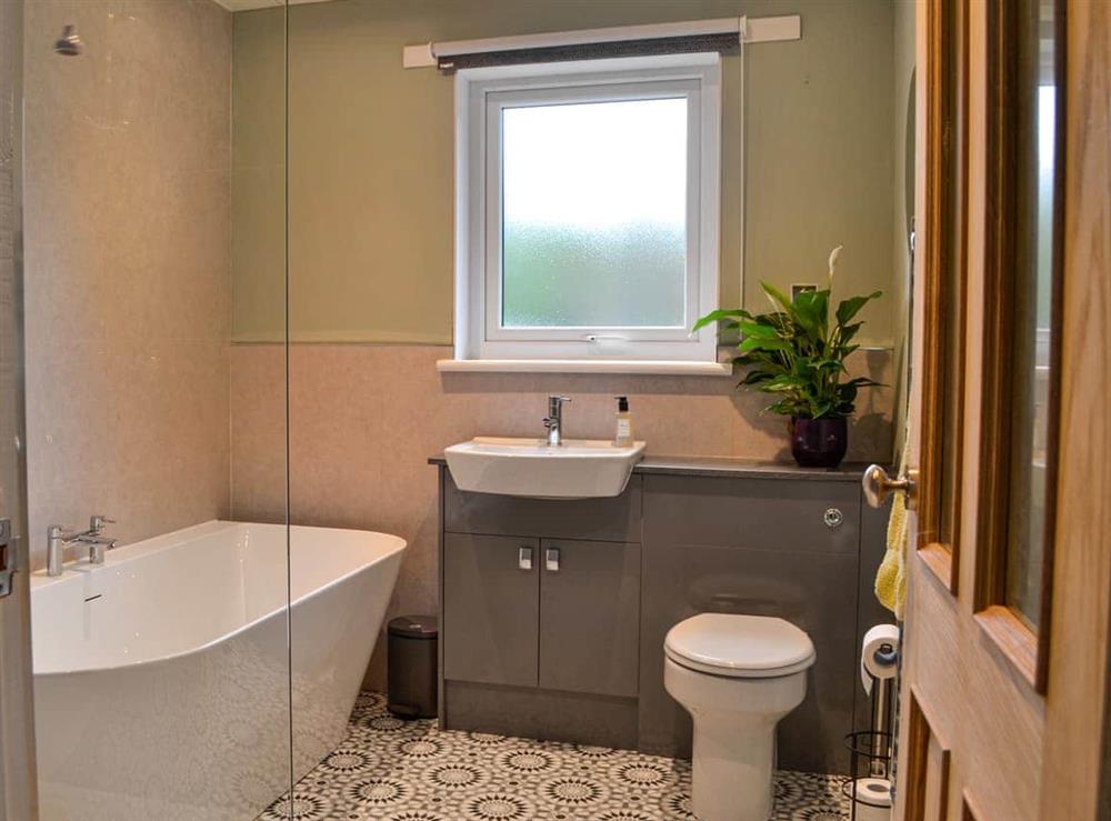 Bathroom at Fyebrae in Stranraer, Wigtownshire