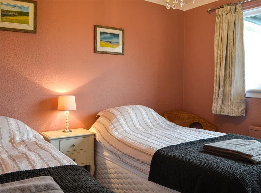 Twin bedroom at Fyebrae in Stranraer, Wigtownshire