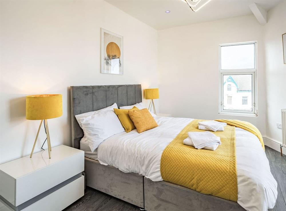 Double bedroom at Fylde Coast -Sea View Apartment Two in Blackpool, Lancashire