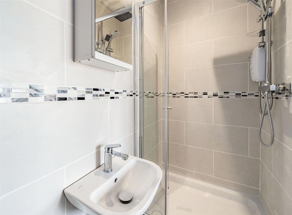 Shower room at Fylde Coast -Sea View Apartment Two in Blackpool, Lancashire