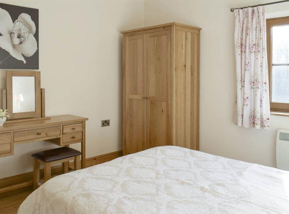 Peaceful double bedroom at Beudy Bach, 