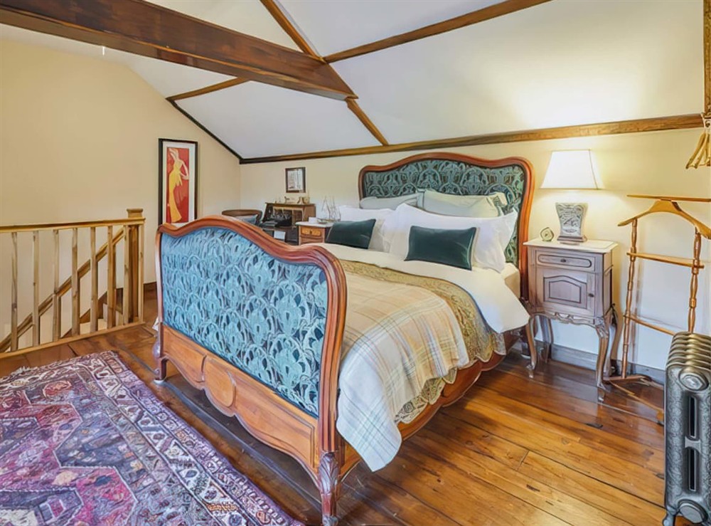 Double bedroom at Gable Bach in Llangadog, Dyfed