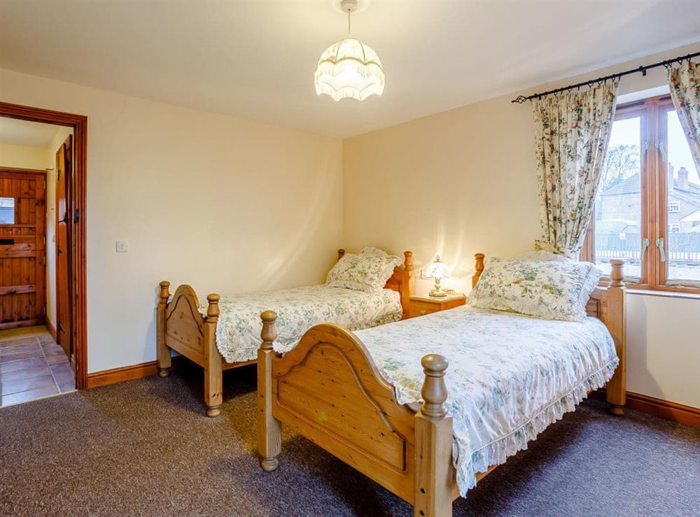 Ground floor twin bedroom at Gable Barn in Kings Lynn, Norfolk