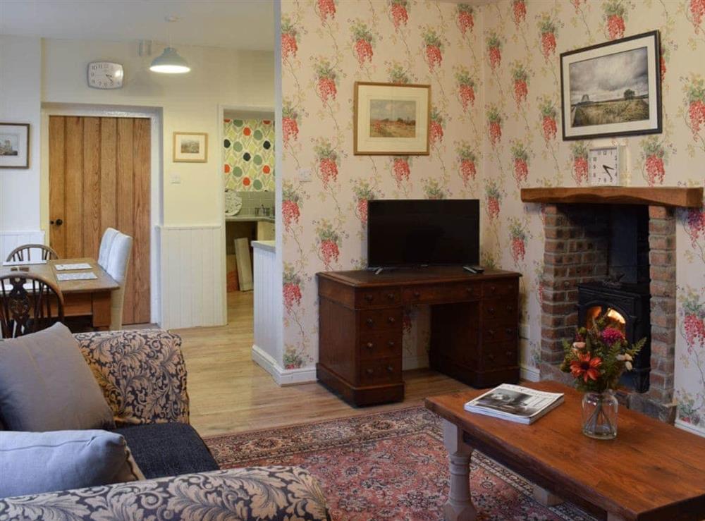 Living room at Gable End Cottage in Goathland, near Whitby, North Yorkshire