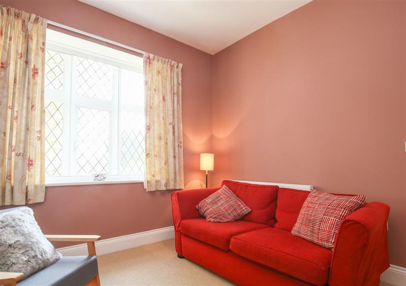 Relax in the living area at Gable Lodge, Malvern
