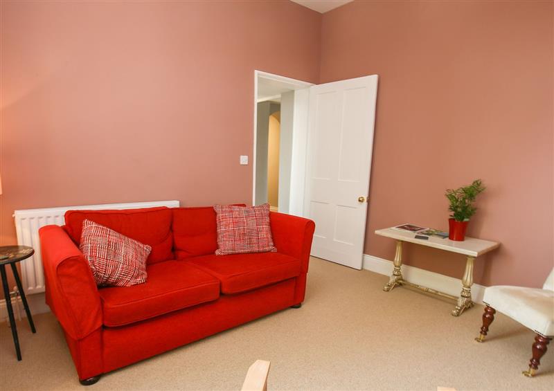 The living area at Gable Lodge, Malvern