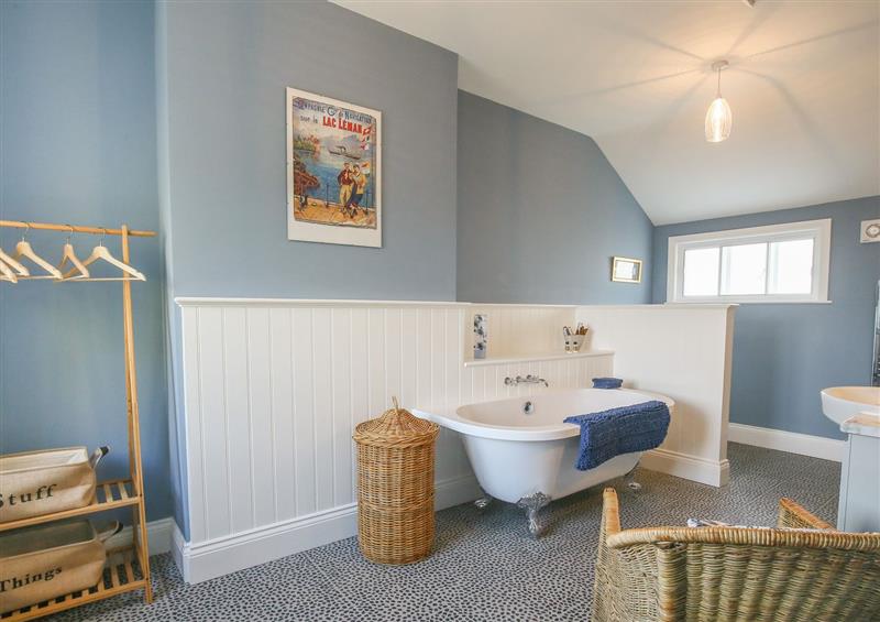 This is the bathroom at Gable Lodge, Malvern
