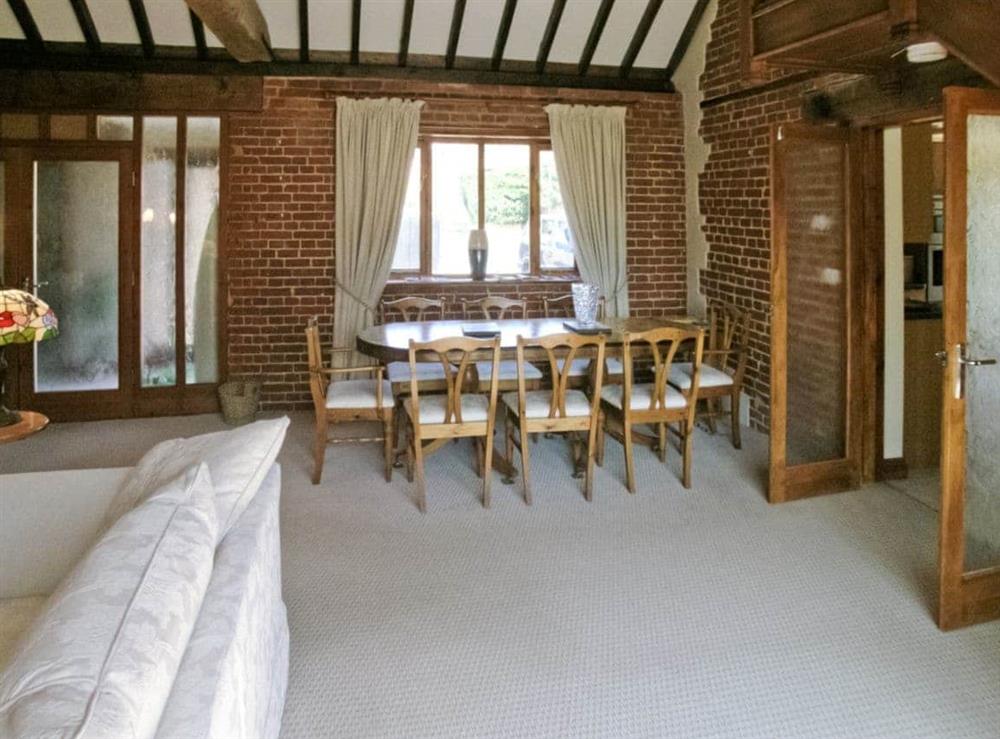 Dining Area at Gables Barn in Martham, Norfolk., Great Britain