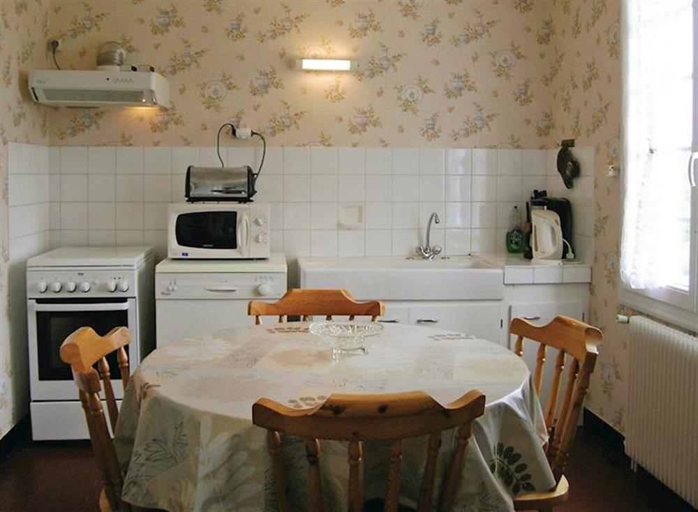 Kitchen at Gai Logis in Fouesnant, Finistère, France
