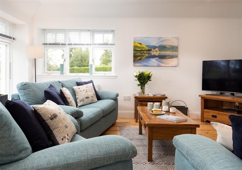 Enjoy the living room at Gaidrew Cottage, Drymen