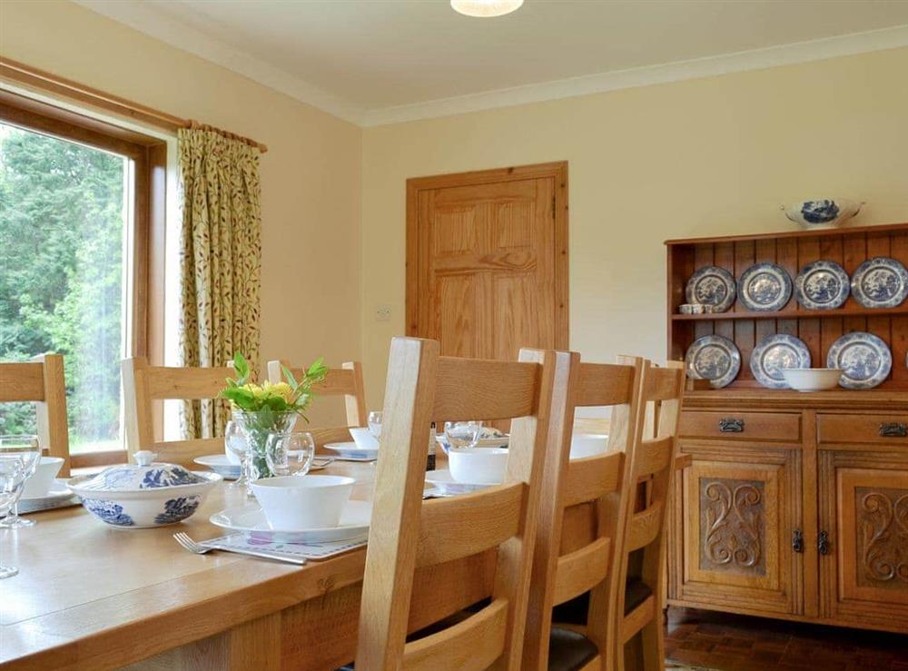 Delightful dining room at Gairlochy Bay, nr. Spean Bridge in , Inverness-Shire
