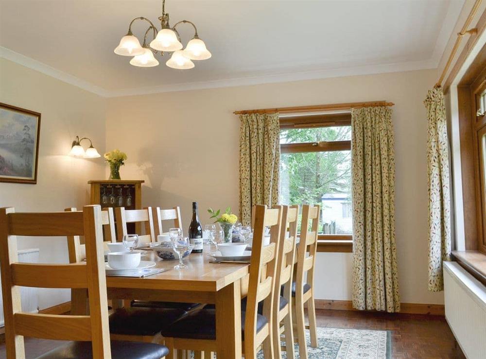Ideal dining room at Gairlochy Bay, nr. Spean Bridge in , Inverness-Shire