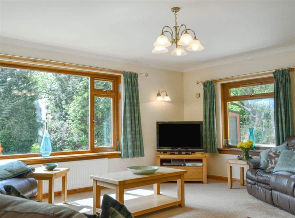 Light and airy living room at Gairlochy Bay, nr. Spean Bridge in , Inverness-Shire