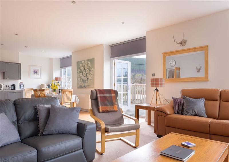 Inside at Gairn Apartment, Ballater