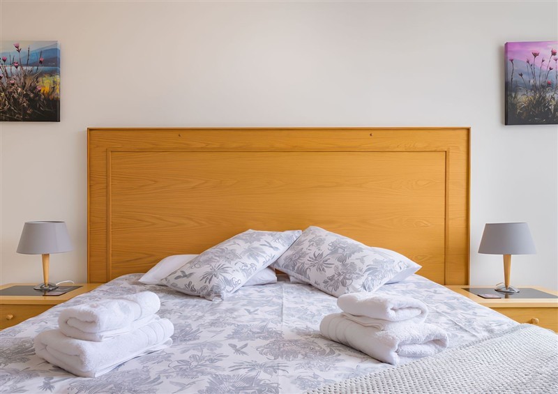 This is a bedroom (photo 2) at Gairn Apartment, Ballater