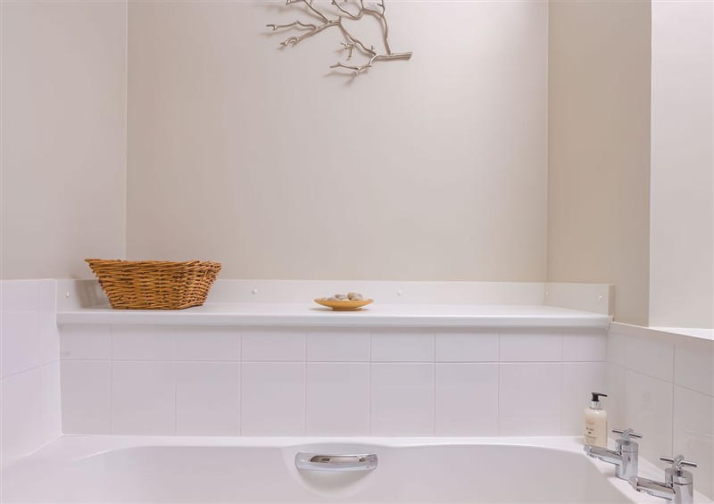 This is the bathroom at Gairn Apartment, Ballater