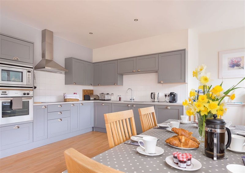 This is the kitchen at Gairn Apartment, Ballater