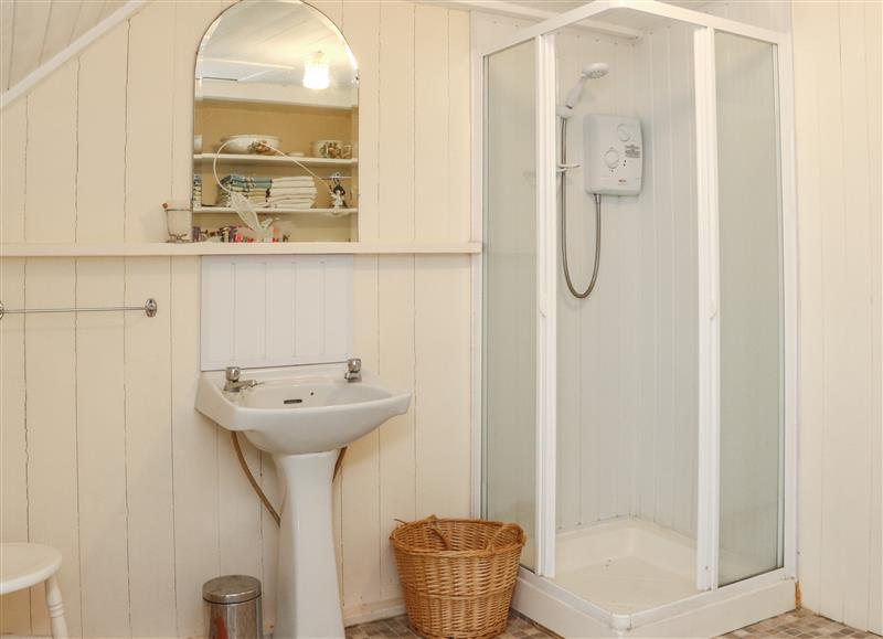 The bathroom at Galbally Cottage, Galbally near Bree