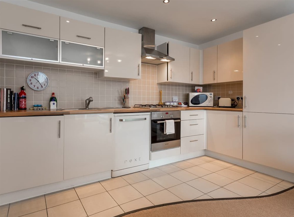 Kitchen at Galician Shore in Poole, Dorset