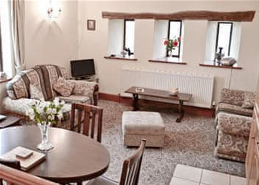 Living room/dining room at Gallaber Cottage in Burton-in-Lonsdale, Carnforth, Lancashire