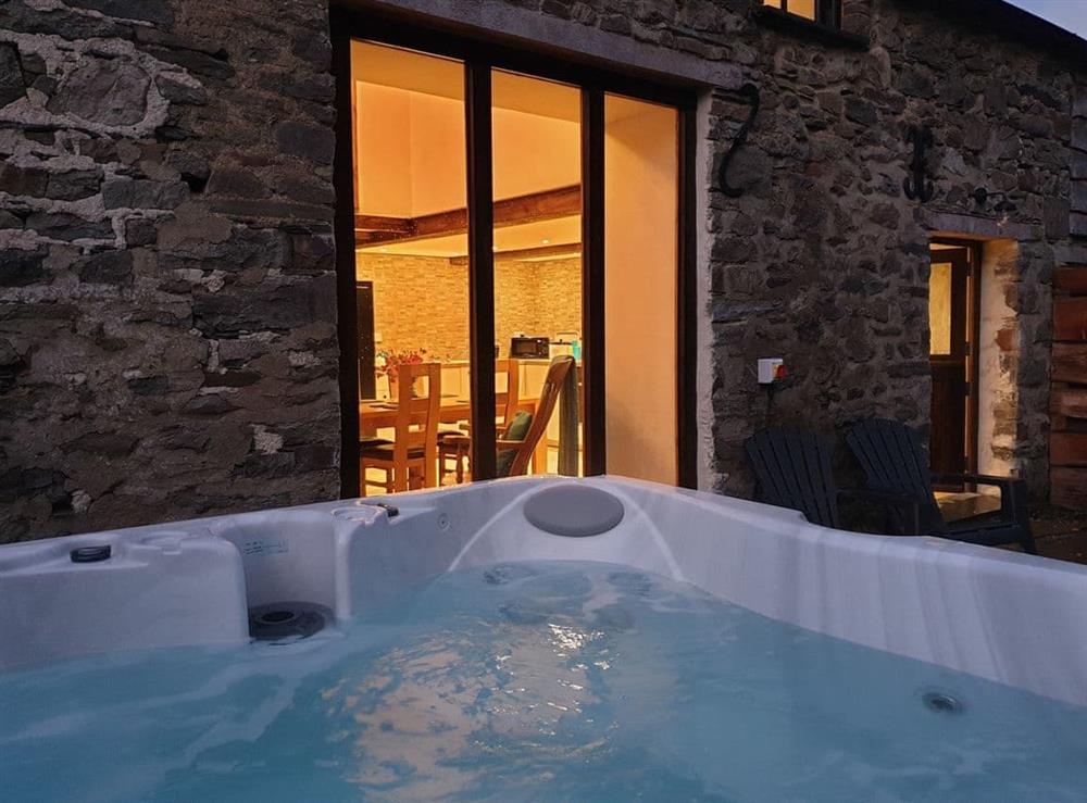 Hot tub (photo 2) at Galleri in Llangrannog, Cardigan, Dyfed