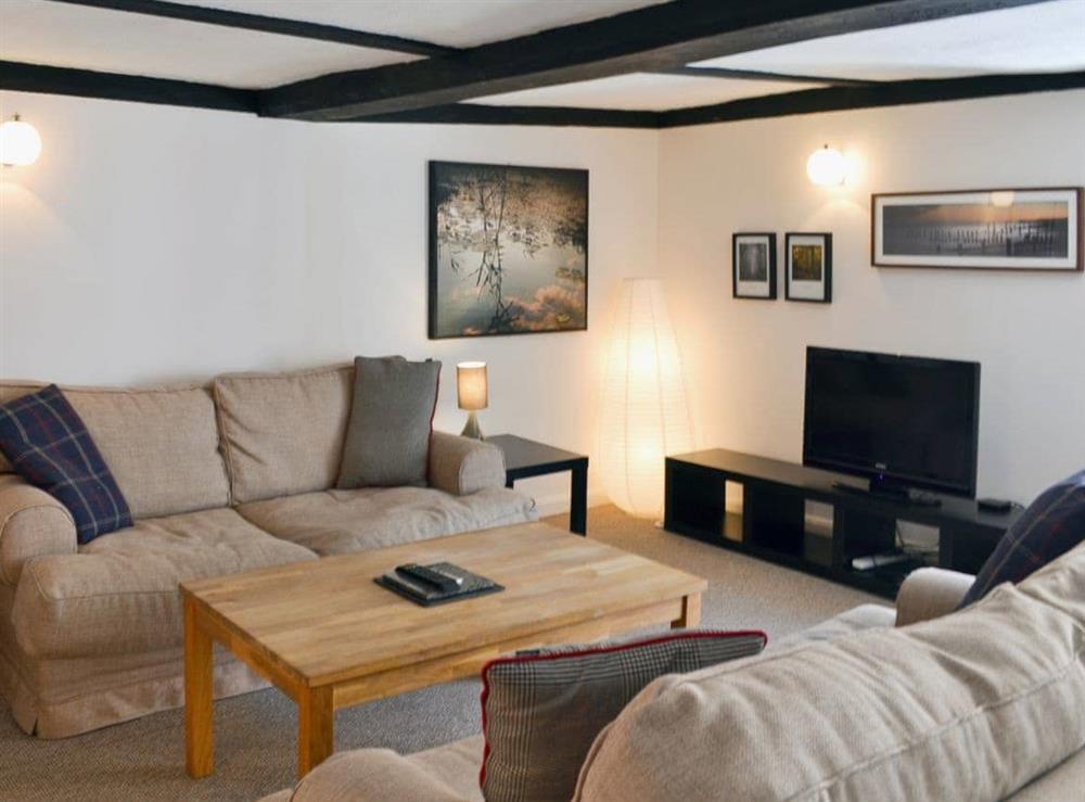Living room at Gallery Apartment in Rye, East Sussex