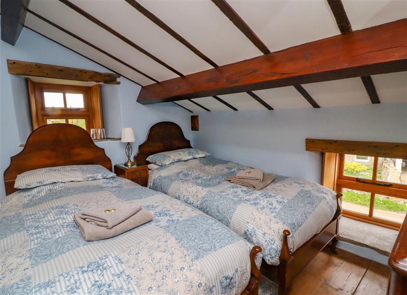 One of the bedrooms at Gallivantin Cottage, Thorton Rust near Aysgarth
