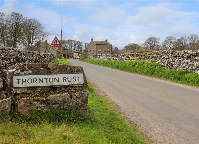 The setting around Gallivantin Cottage at Gallivantin Cottage, Thorton Rust near Aysgarth