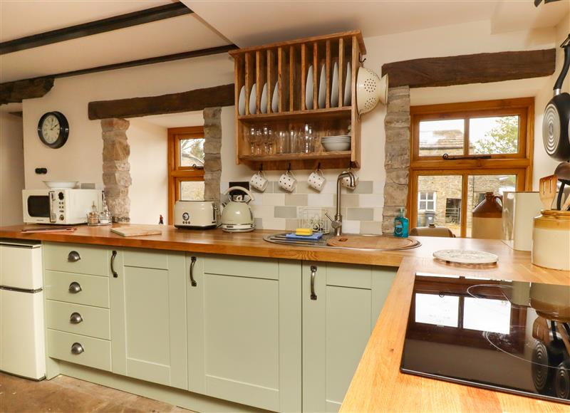 This is the kitchen (photo 2) at Gallivantin Cottage, Thorton Rust near Aysgarth