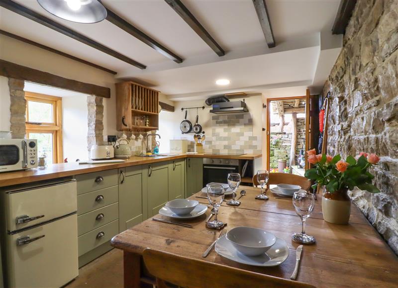 This is the kitchen at Gallivantin Cottage, Thorton Rust near Aysgarth