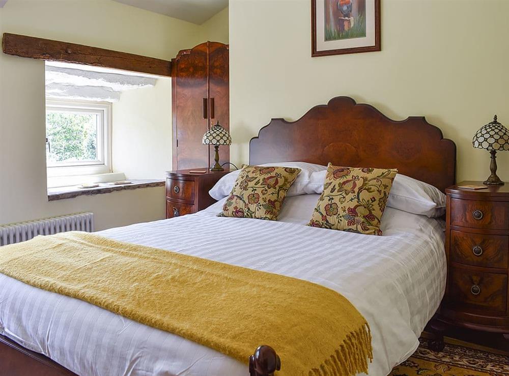 Double bedroom at Gallivantin in Thornton Rust, near Hawes, North Yorkshire