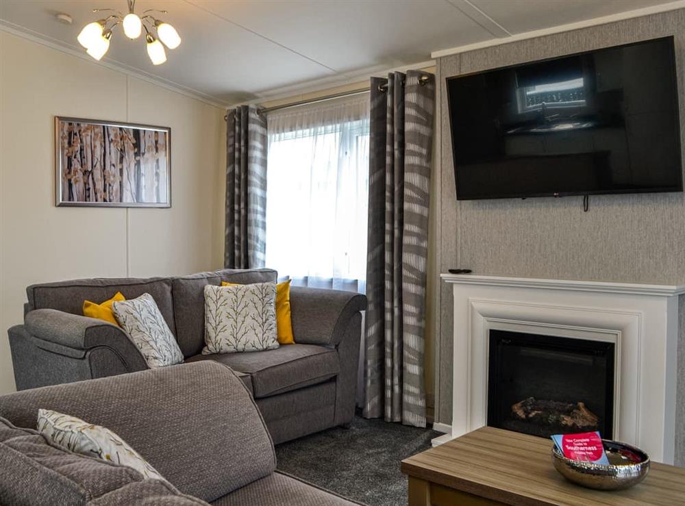 Living area at Galloway Place 2 in Southerness, Dumfriesshire