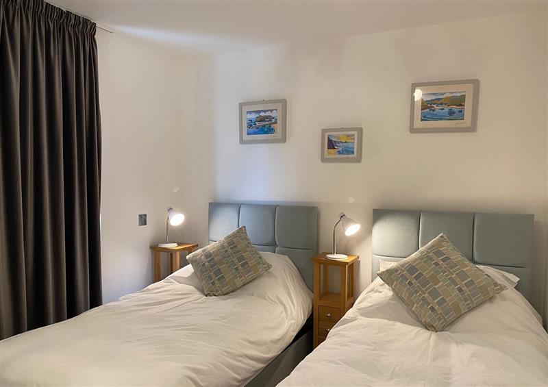 One of the 4 bedrooms at Galwad y Mor, Broad Haven