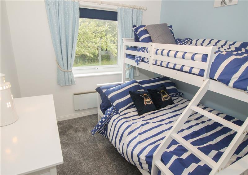 One of the 2 bedrooms at Galwad Y Mor, Morfa Nefyn