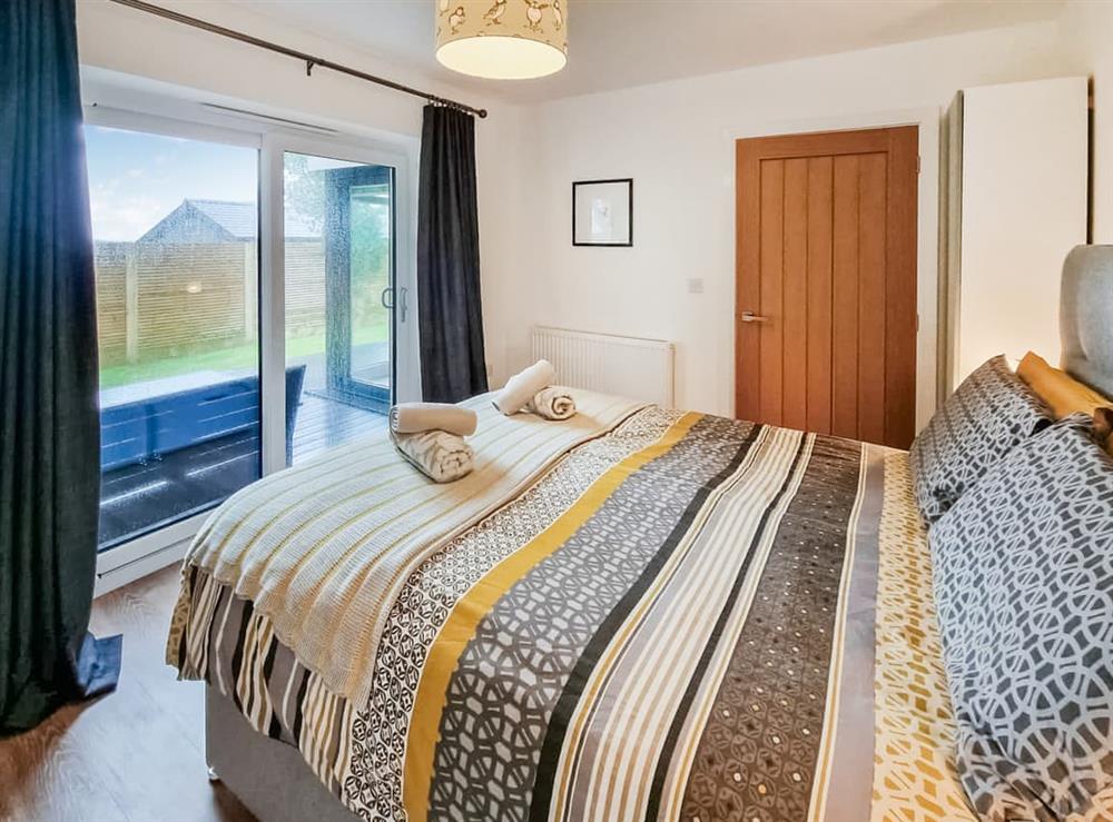 Double bedroom at Galwad Y Mor in New Hedges, near Saundersfoot, Dyfed