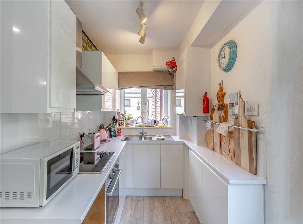 Kitchen at Gamekeepers Hide in Ivybridge, Devon