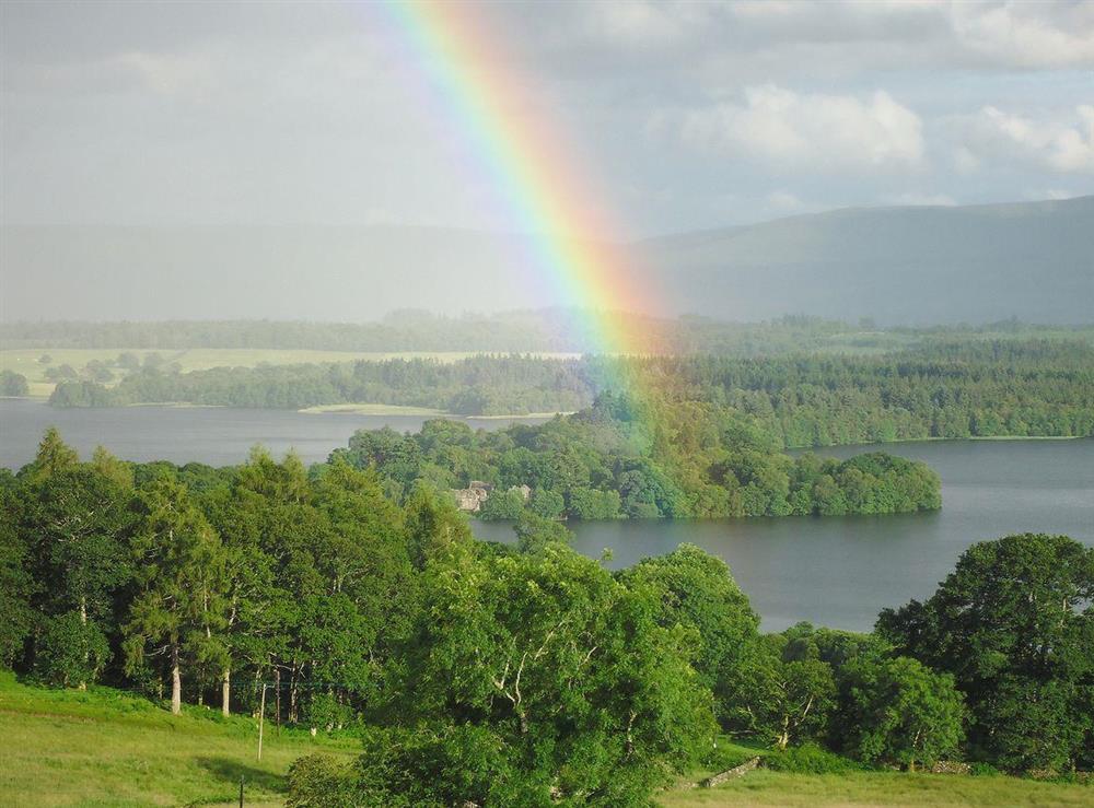 Enjoy the ever-changing views at Gamekeepers Lodge in Port of Menteith, Stirlingshire
