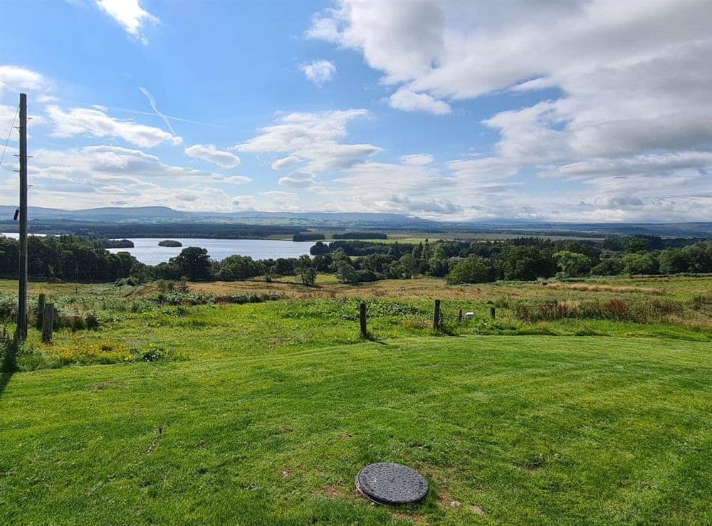 View at Gamekeepers Lodge in Port of Menteith, Stirlingshire