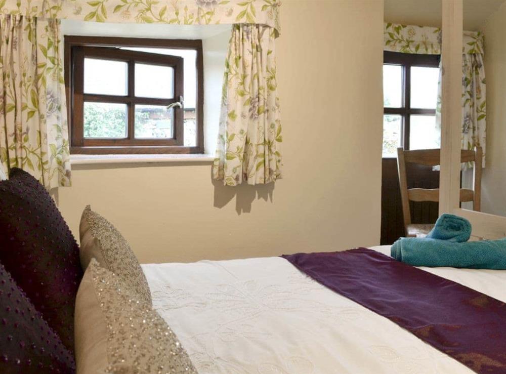 Comfy bedroom at Ganny Cottage in Birkerthwaite, Birkermoor, Eskdale, Cumbria., Great Britain